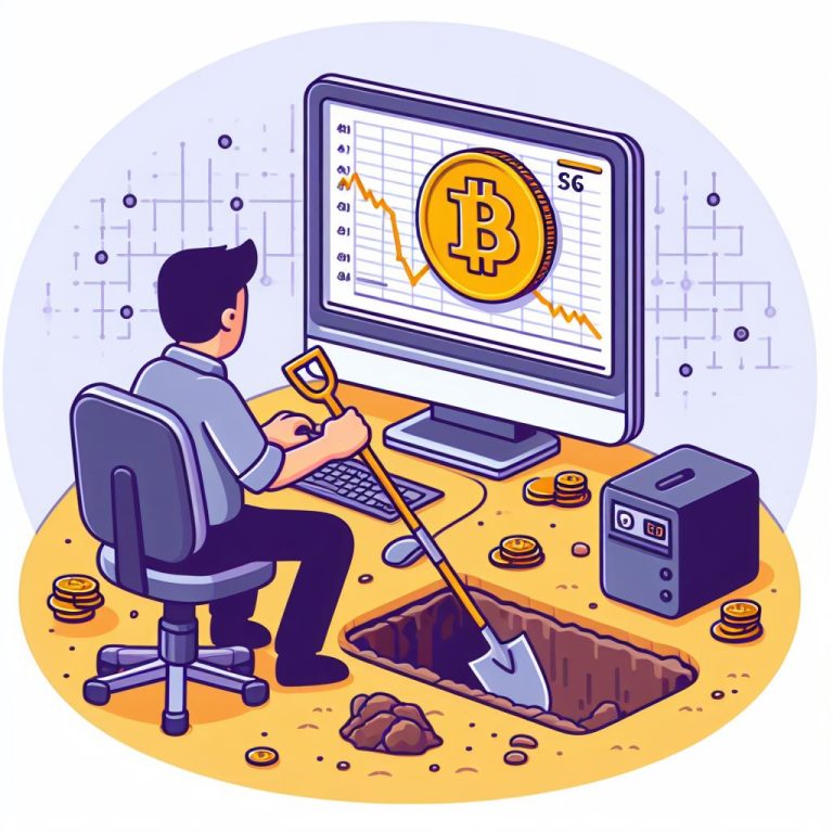 Bitcoin mining in a simple way