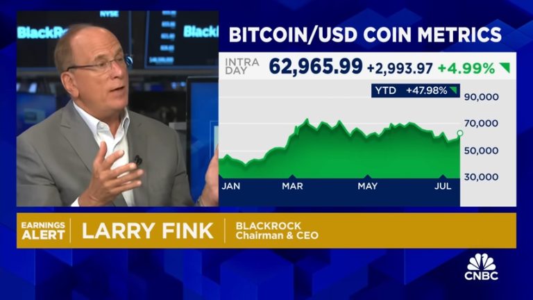 Larry Fink, izvršni direktor družbe BlackRock: Verjamem, da je bitcoin zakonit finančni instrument